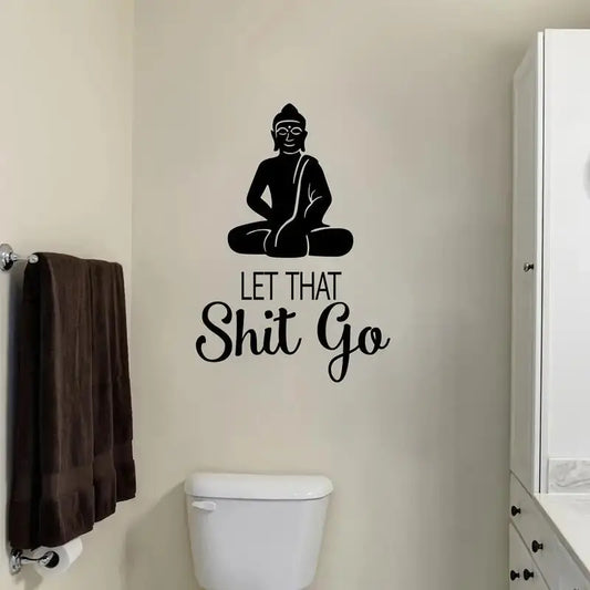 1pc Meditation Room Wall Decals
