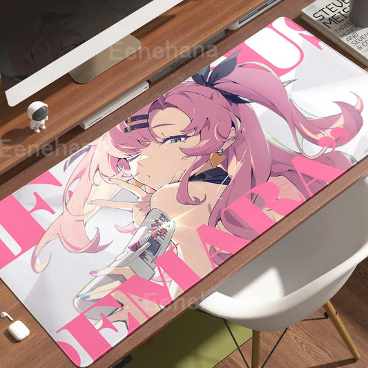 Zenless Zone Zero Mouse Pad ZZZERO ZZZ Nicole Koleda Lycaon Ellen Corin Large Kawaii
