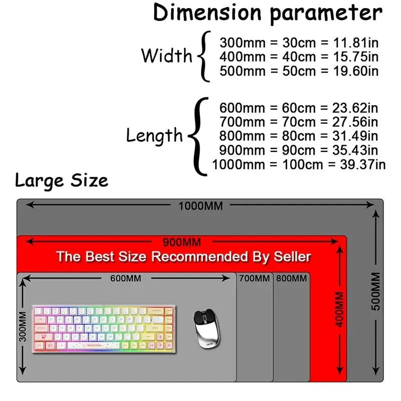 Makima Comic Black & White Mouse Pad