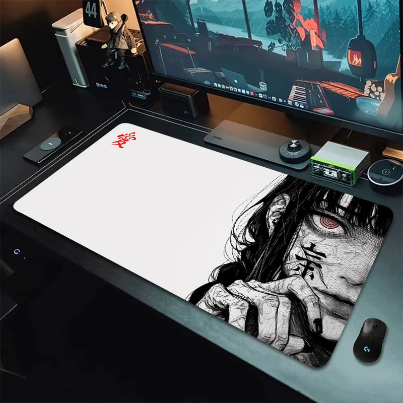 Makima Comic Black & White Mouse Pad